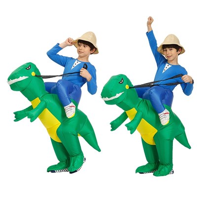 Kid Dinosaur Inflatable Costume Animal Unicorn Horse  H