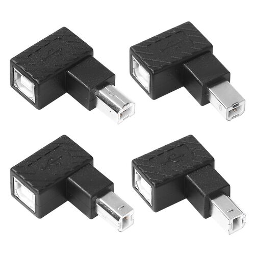 USB 2.0 Type B Print Port 90 Degree Converter Adapter Right