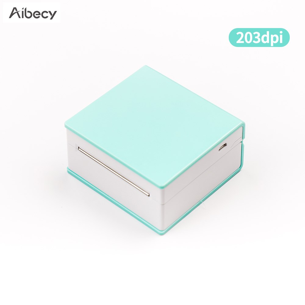 Mini Portable hermal Printer 203dpi B Wireless Pocket Printe
