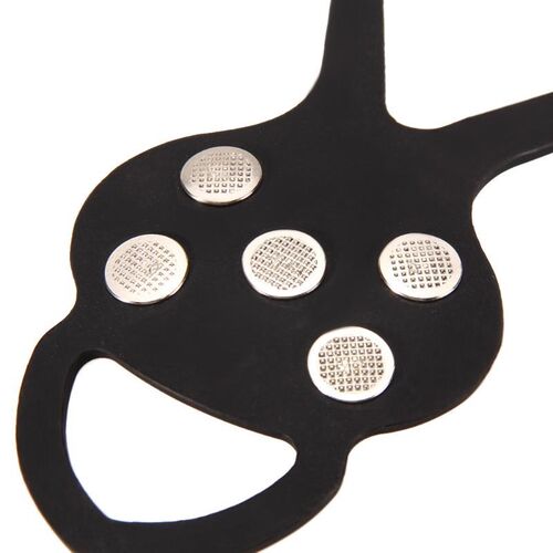 1 Pair Outdoor 5-tooth Anti-Slip Snow Ice Climbing Grip Spik