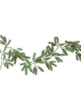 1.8M Artificial Green Christmas Garland Wreath Xmas Home Par