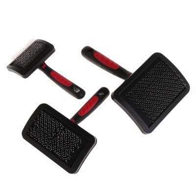 Pet Shedding Hair Grooming Dense Comb Slicker Brushes For Pe