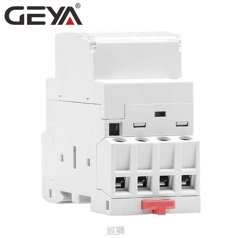 Din Rail Automatic Modular Household Contactor AC230V 4P 25A