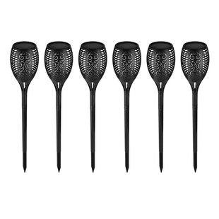 6PCS Solar Outdoor Garden Street Lights, Sidewalks, Yards, L