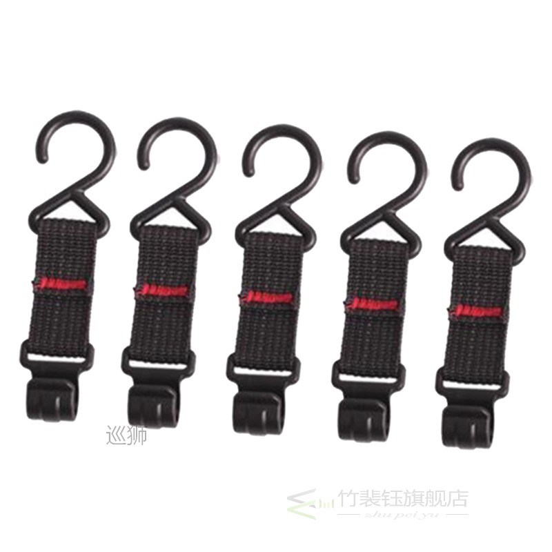 5pcs Outdoor Multifunction Awning Tent Hanging Hook Rack Cla