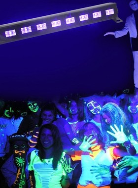 Purple LED Par Blacklight UV Disco DJ Light Laser Stage Ligh