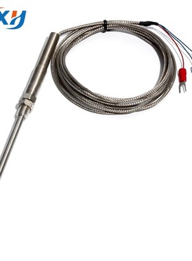 LJXH  PT100 5x100mm Probe Thermocouple Temperature Sensor