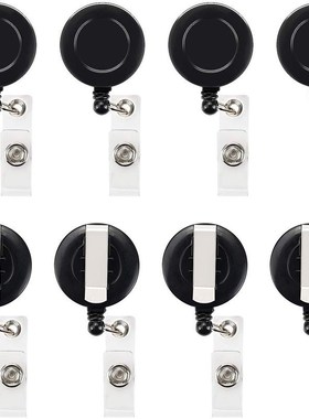 ID Badge Holder Retractable, 40 Pcs Retractable Keychain Ret