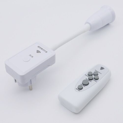 Wireless Remote Control Lamp Holder E27 Socket Dimmable With