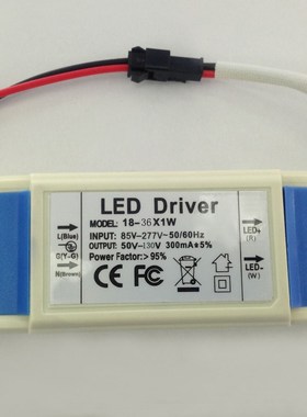 (18 36)*1W LED Driver power Supply for celling Led lights D