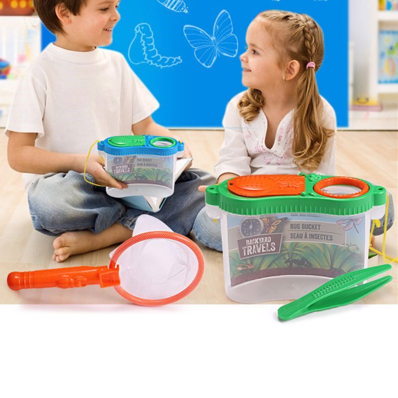 Portable Insect Observer Child Magnifier Toy Observation Box