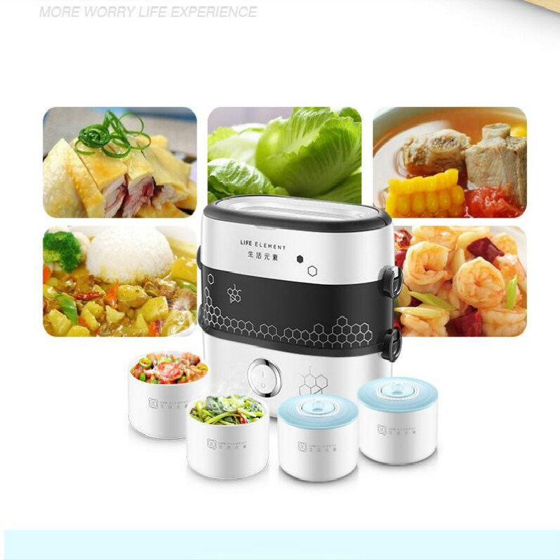 2019 Electric Lunch Box Small Lunch Box Rice Cooker Cooking-封面