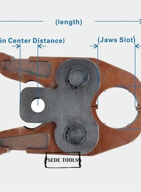 Free Shipping Universal Jaws for Pex Pipe Pressing Crimping