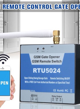 RTU5024 GSM Gate Opener Relay Switch Remote Control Door Ac