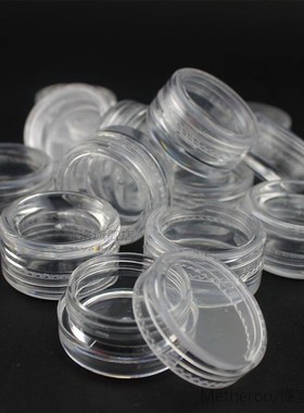 30Pcs Cosmetic Sifter Jars Pot Box Nail Art Cosmetic Bead St