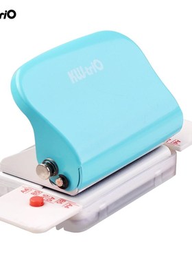 KW-trio 6-Hole Paper Punch Handheld Metal Hole Puncher 5 She