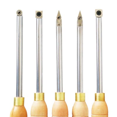 JSHAWNIK  5 s Wood Lathe urning ool bide Inserts Cutter ools