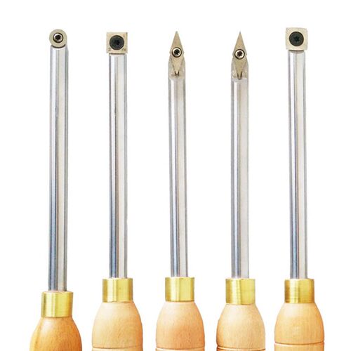 JSHAWNIK  5 s Wood Lathe urning ool bide Inserts Cutter ools