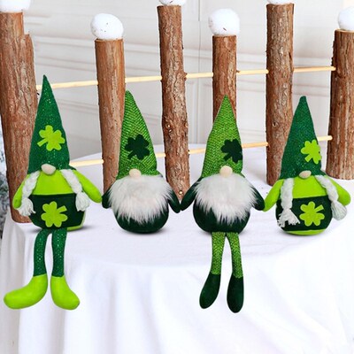 Irish Festiva Day Handmade  Gnome Leprechaun Shamrock Swedis