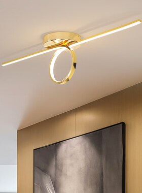 Gold/Chrome Plated Stylish Modern led ceiling Lights  Foyer