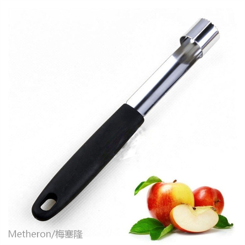 Stainless Steel Fruit Core Seed Remover Apple Pear Corer Saf