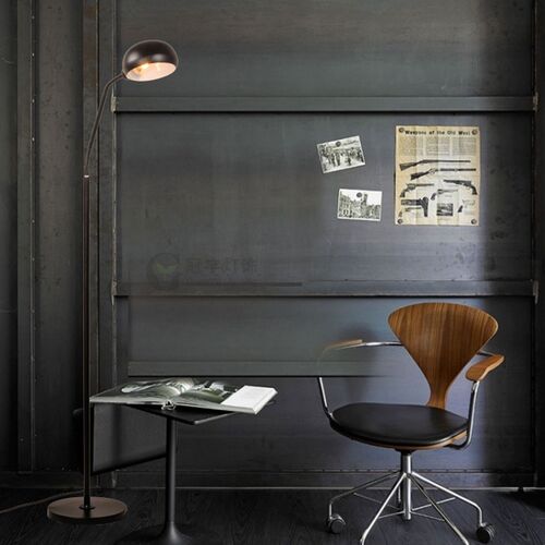 Retro Iron LED Floor Lamp for Bedroom Decoration Floor Light