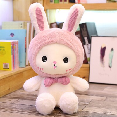 New Huggable 1pc 25cm Super Kawaii Rabbit Plush Toys Cute S