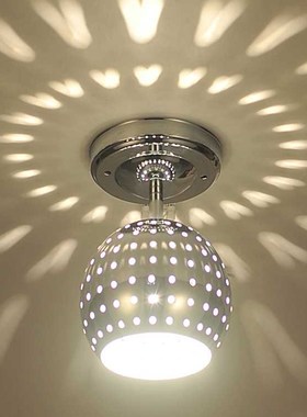 Modern Aluminum Hollow Out Honeycomb Ceiling Light Free Ship