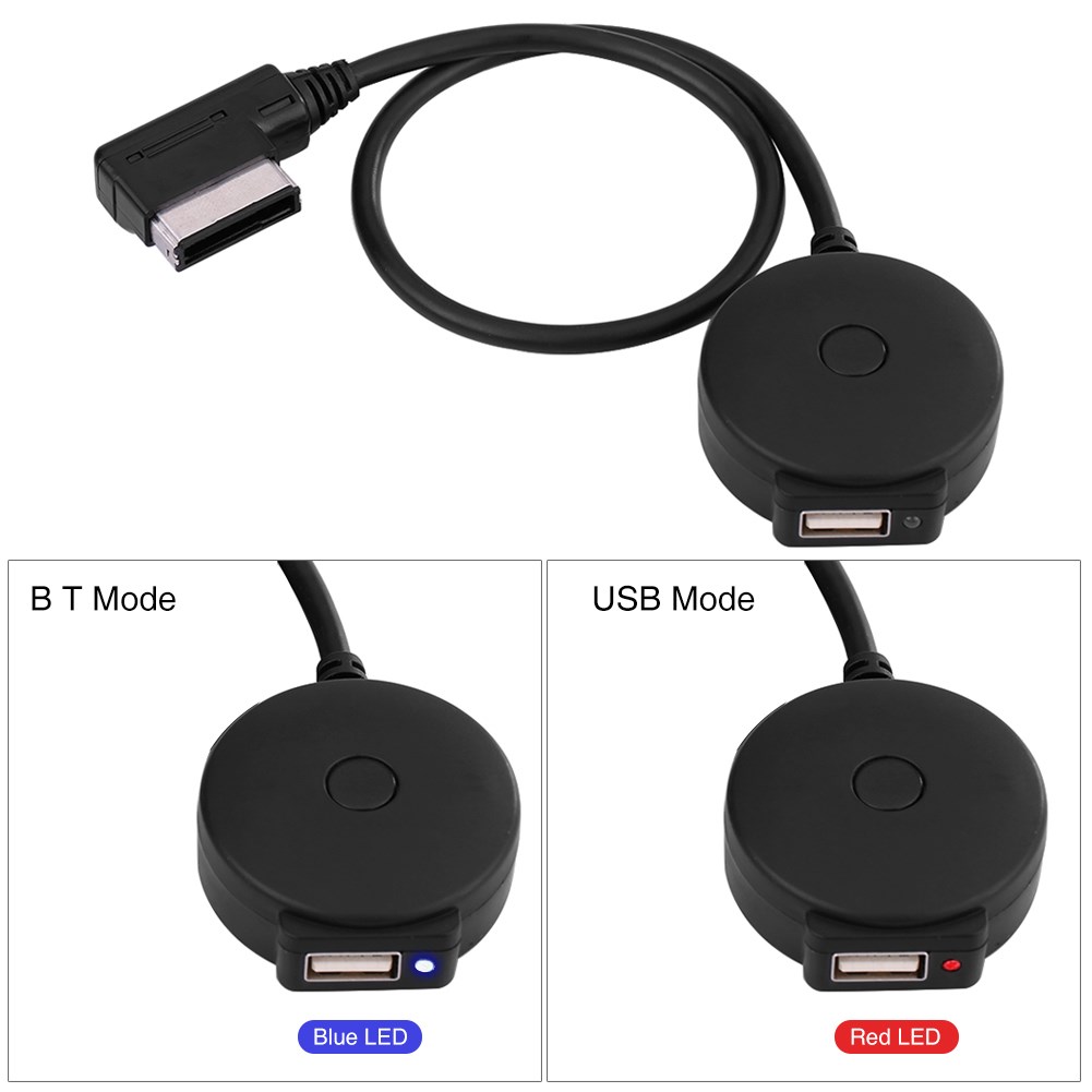 Media In AMI MDI Audio Aux USB Female Bluetooth Adapter for
