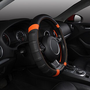 Car Steering Wheel Cover Breathable and Non Slip Microfiber