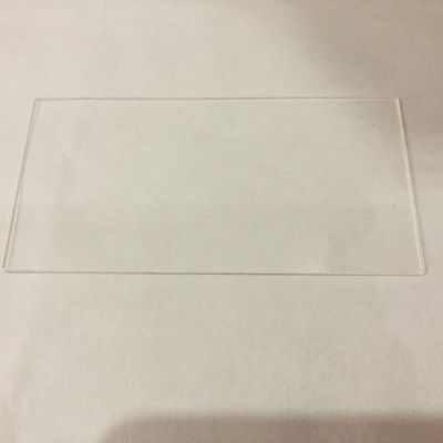 size 400x120x5mm clear transparent uv ray quartz glass sheet