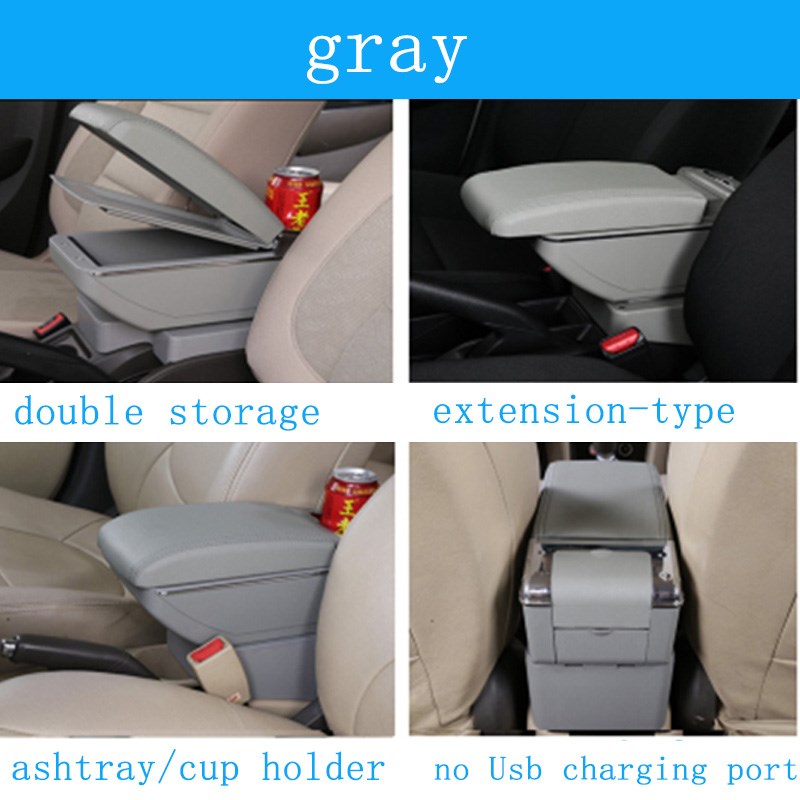 Car Modification Movable Center Console Armrest Box  Audi A3