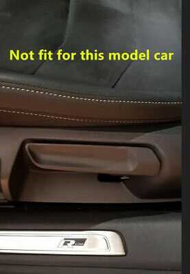 Accessories Matte Inner Car Seat Adjustment Button Cover 2pc