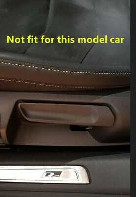 Accessories Matte Inner Car Seat Adjustment Button Cover 2pc