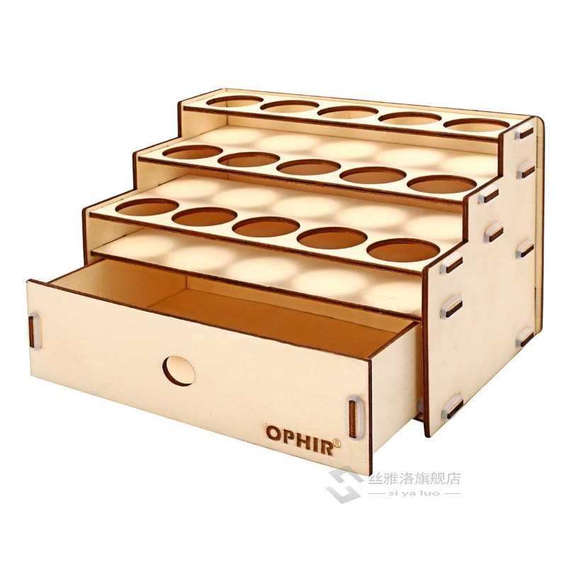 3 Layers Wooden Pigt Bottle Drawer Storage Organizer 15/80 H