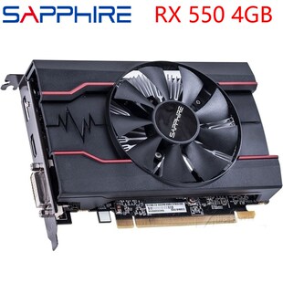 Video Card RX 550 4GB 128Bit GDDR5 Graphics Cards for AMD RX