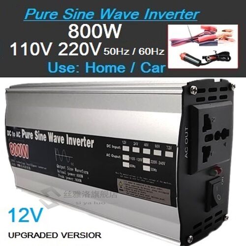 Pure Sine Wave inverter 12V/24V to AC 110V 220V 1600W/2200W/