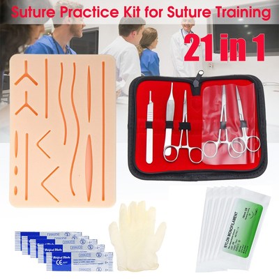 Medical Suture Training Kit Skin Suture Practice Model Train