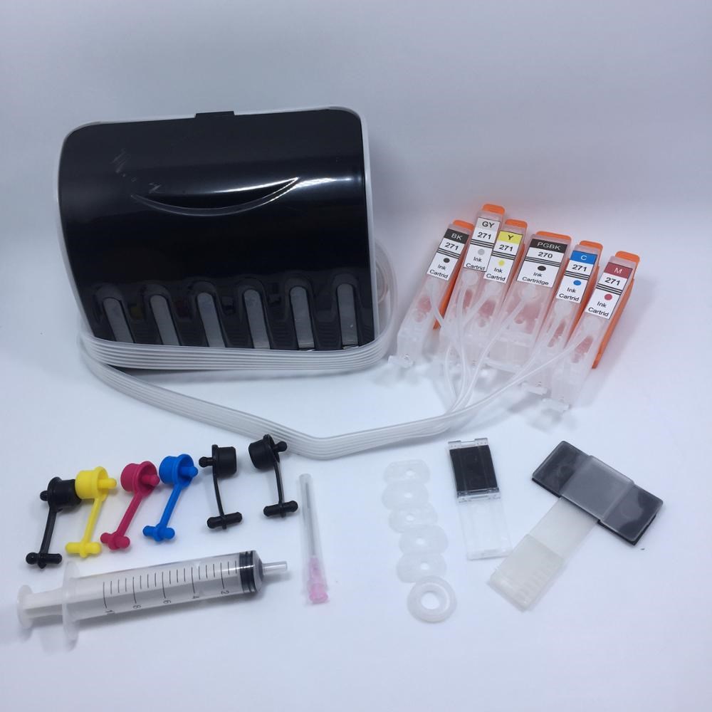 YOTAT 6 color CISS ink cartridge PGI-270 CLI-271 PGI-270XL f