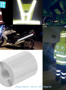5cmx3m Safety Mark Reflective Tape Stickers Car-Styling Self