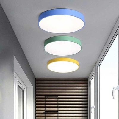 Ultra-thin round led Ceiling Lights living room modern minim