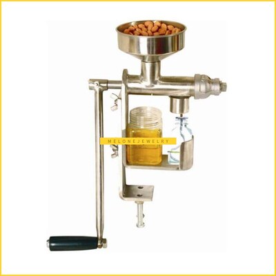 Oil Press Machine Manual Stainless Steel Home Freeshipping O