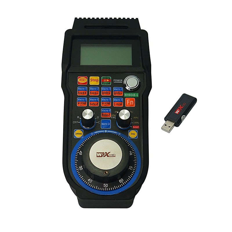CNC 4 Axis or 6  Wireless Mach3 MPG Pendant Handwheel Contro
