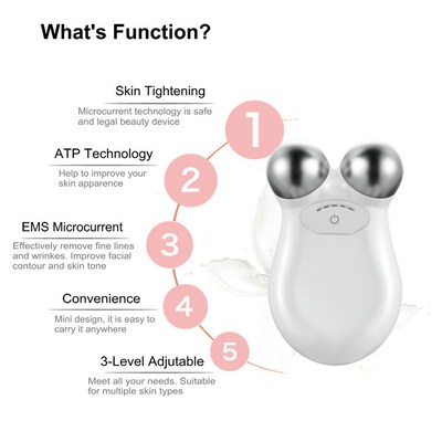 Facial Massager  Face Massager Face Lifting Microcurrent Rol