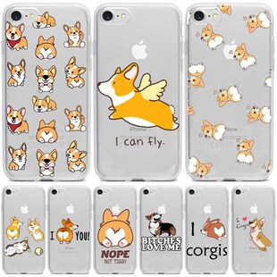 Corgi Phone Cases For iPhone 5 6 7 8 Plus X XR 11 12 Pro Ma