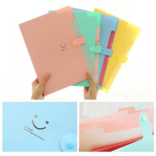 Folder A4 Document Bag 5 Pockets Folder Documents Organizer
