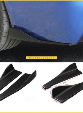 Bumper Lip Winglets Skirt Splitter Diffuser Rear Splitte