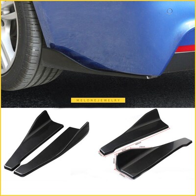Bumper Lip Winglets Skirt Splitter Diffuser Rear Splitte