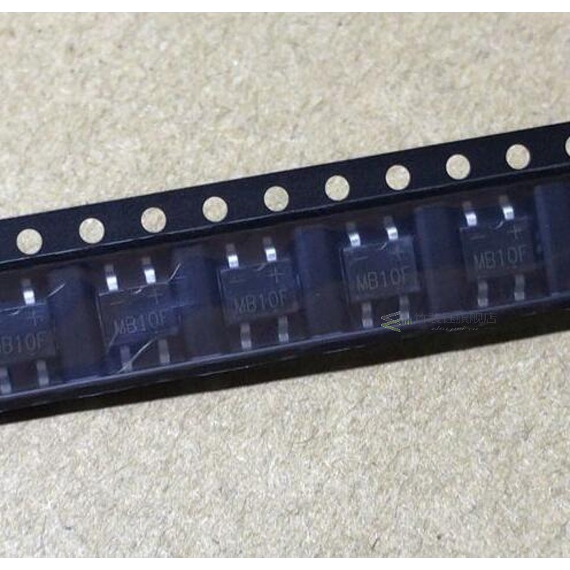 200pcs MB10F MB10 SOP4 1A 1000V SMD ultra-thin bridge rectif