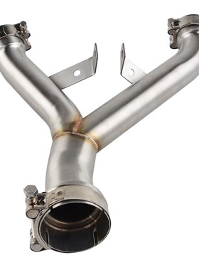 Motorcycle Stainless Steel Mid Pipe Decat Eliminator Race Ex